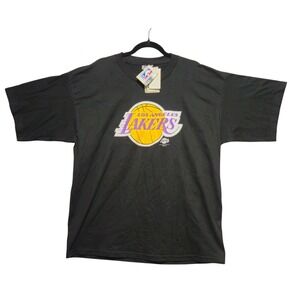 LOS ANGELES LAKERS Mens XL T Shirt Vintage LEE NBA Basketball‎ Y2K NEW